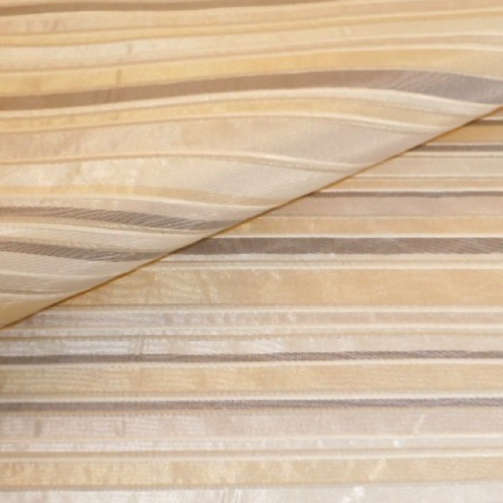 Alakan color Grey Neutral Boho Chic Stripe Fabric